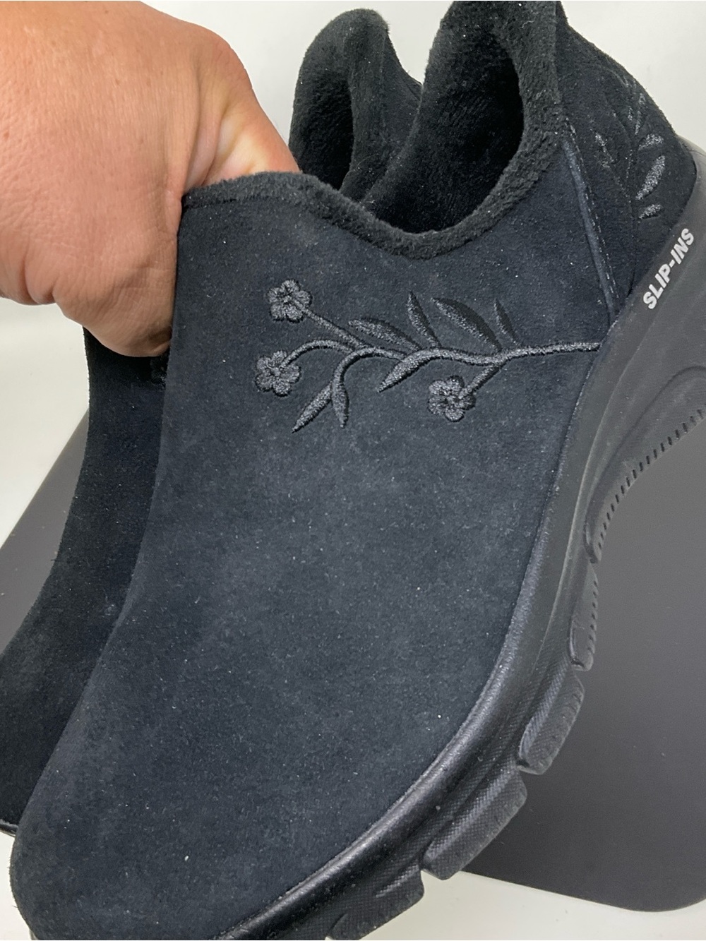 Skechers Slip-ins Relaxed Fit: Easy Going - Floral Moment black size 7.5